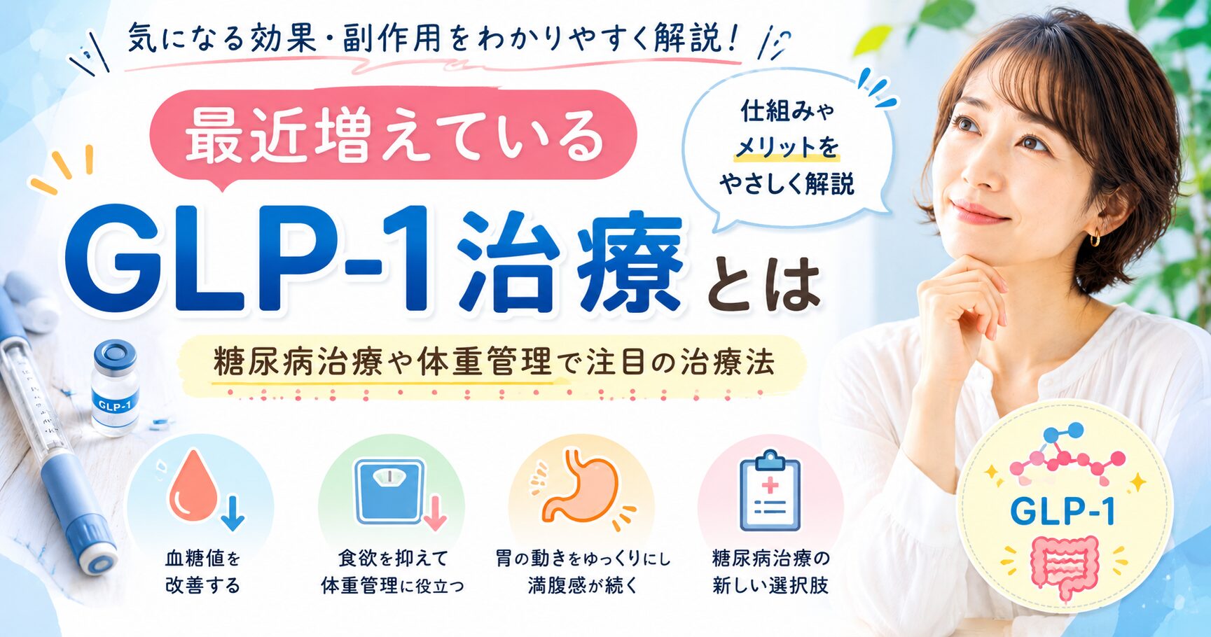 glp-1 効果 最近増えているGLP-1治療とは